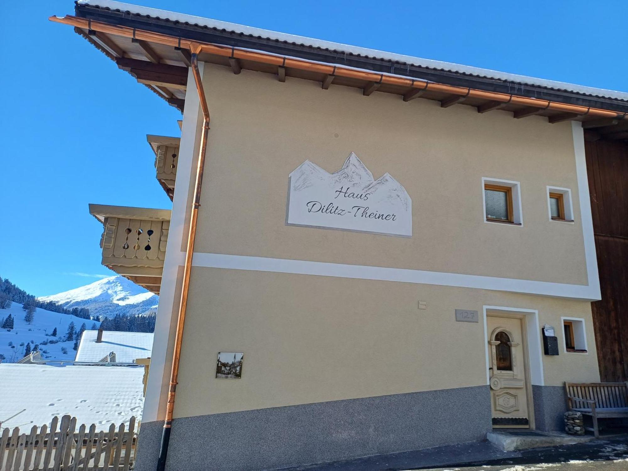 Ferienwohnung Haus Dilitz-Theiner Nauders Exterior foto