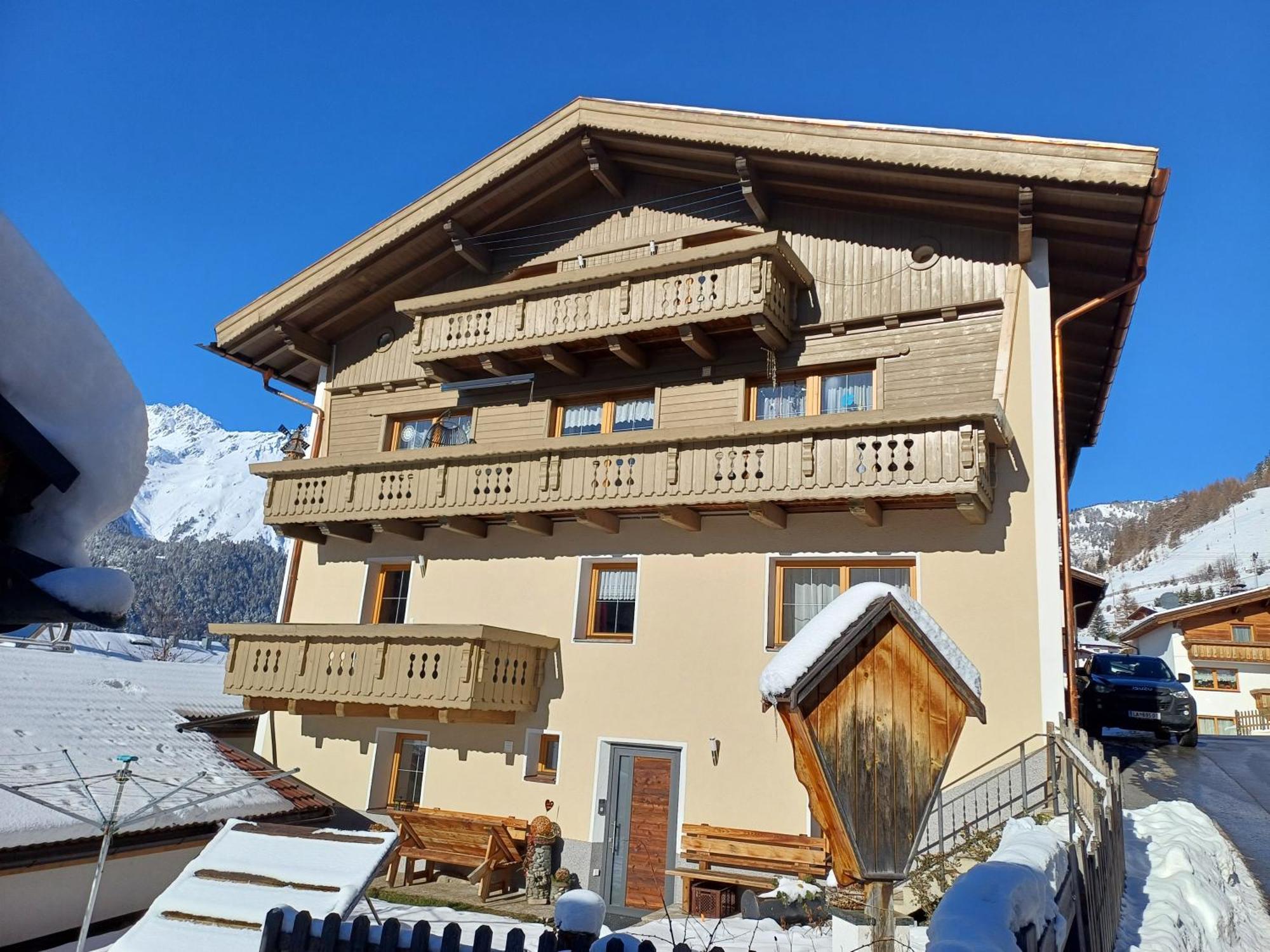 Ferienwohnung Haus Dilitz-Theiner Nauders Exterior foto